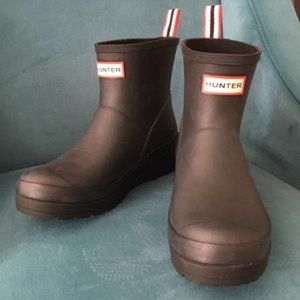 Hunter women's Wellington boot - short "play" boot